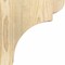 Ekena Millwork Yorktown Rough Sawn Corbel, Douglas Fir, 6"W x 10"D x 10"H COR06X10X10YOR00RDF - alternate 4